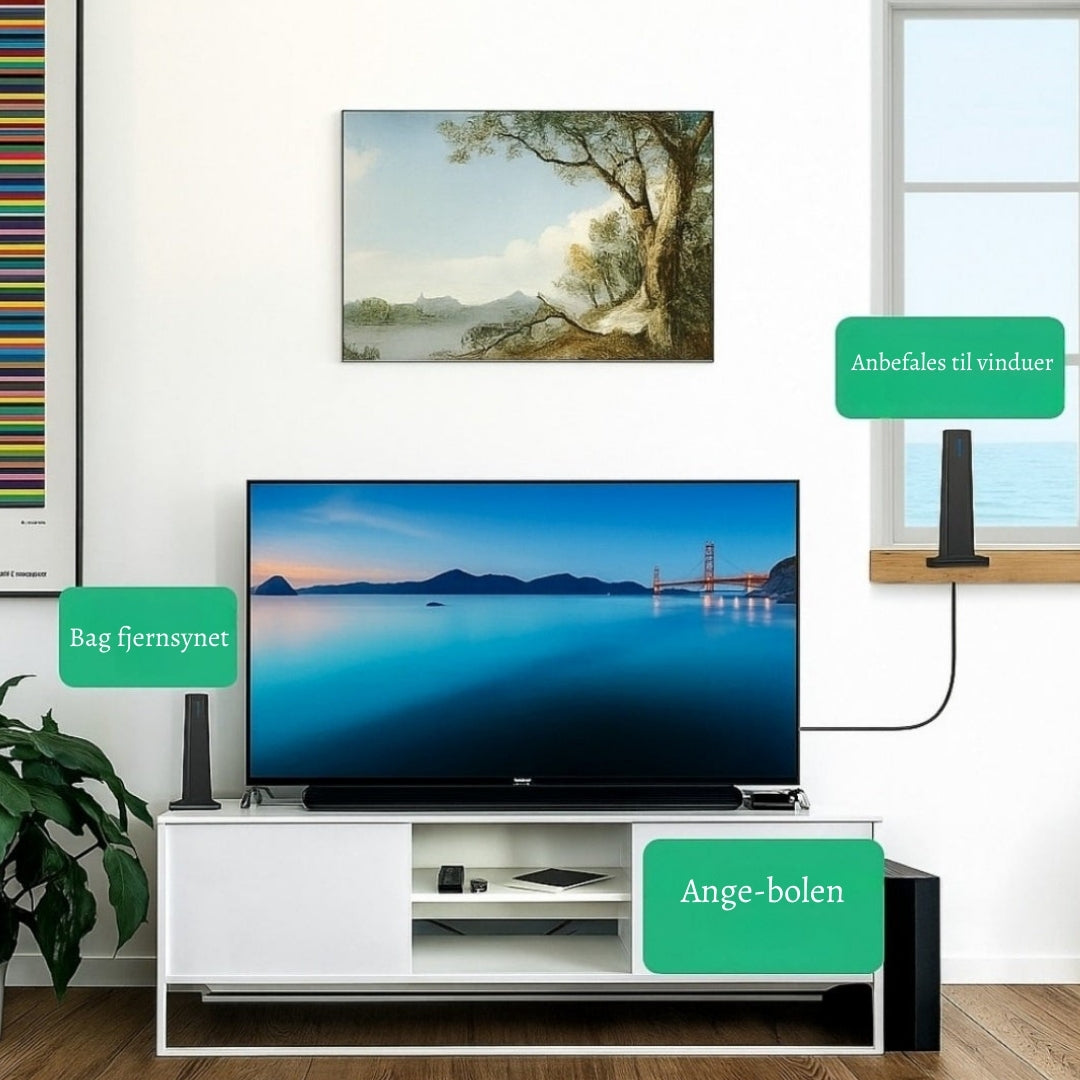 KlarSignal Antenne – Gratis TV uden kabler og abonnement